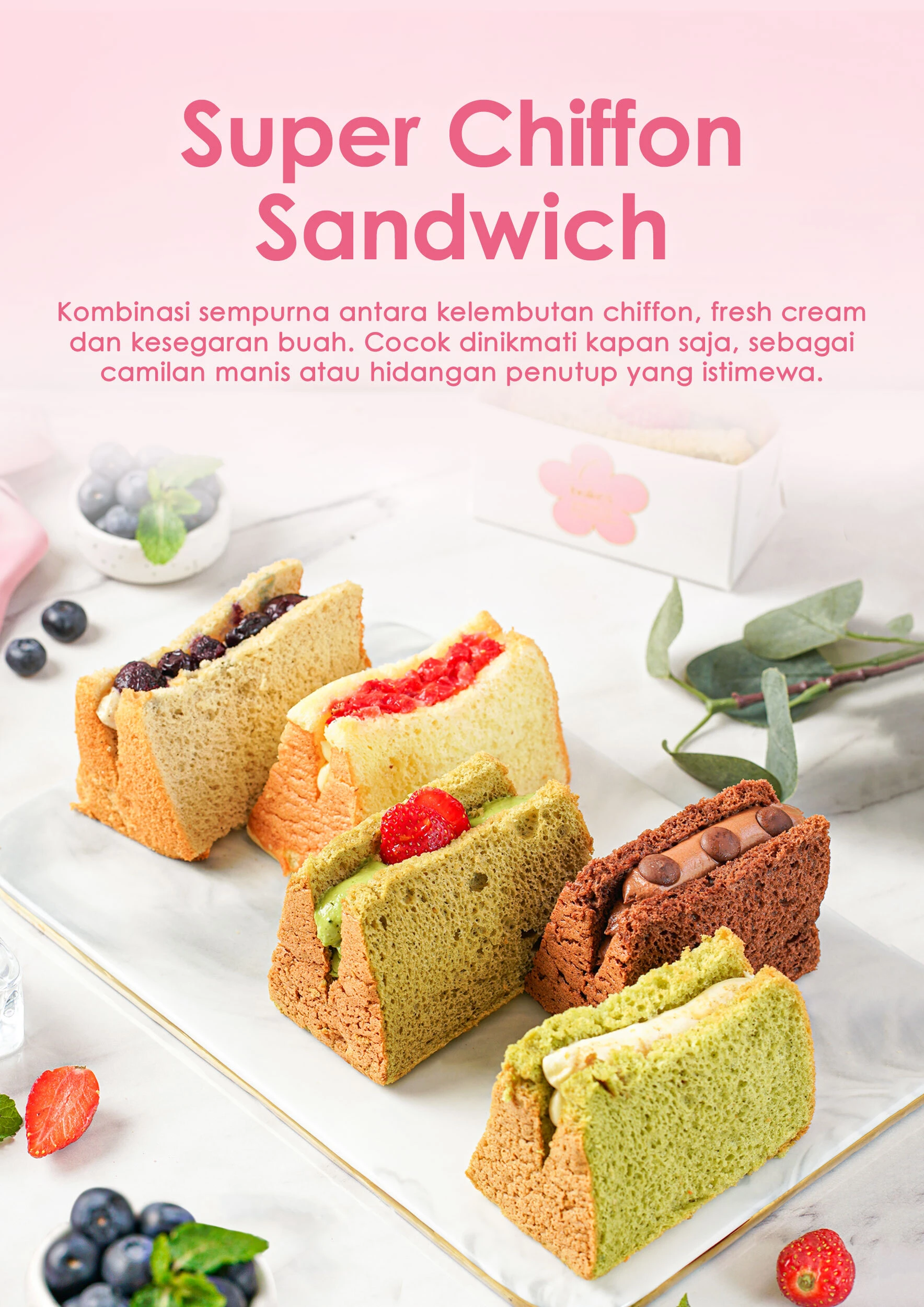 menu Super Chiffon Sandwich